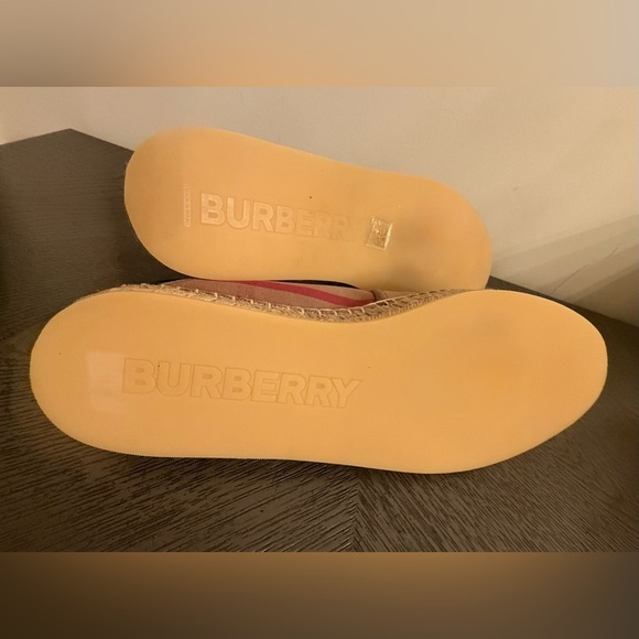 New Men’s Burberry Checkered Espadrilles size men’s US 12 UK 11 - Picture 6 of 13